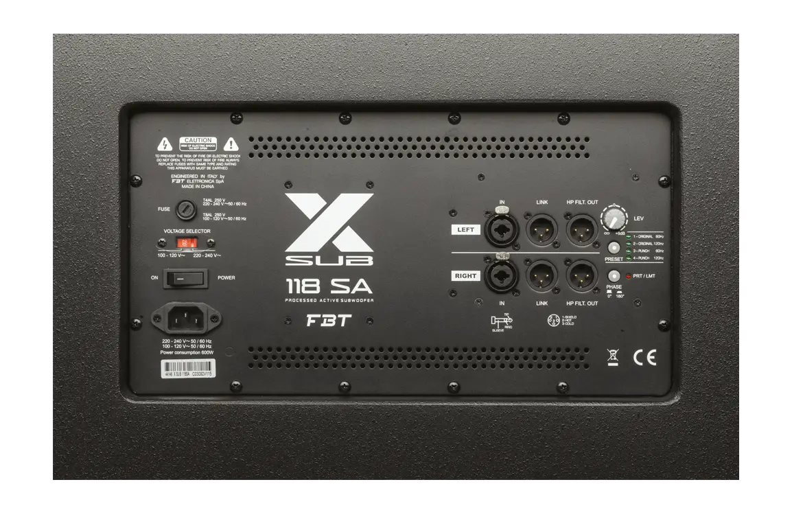 ساب ووفر FBT XSUB 115SA - تصویر 3