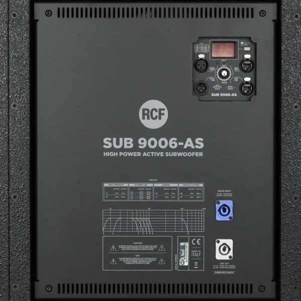 ساب ووفر RCF SUB 9006-AS - تصویر 4